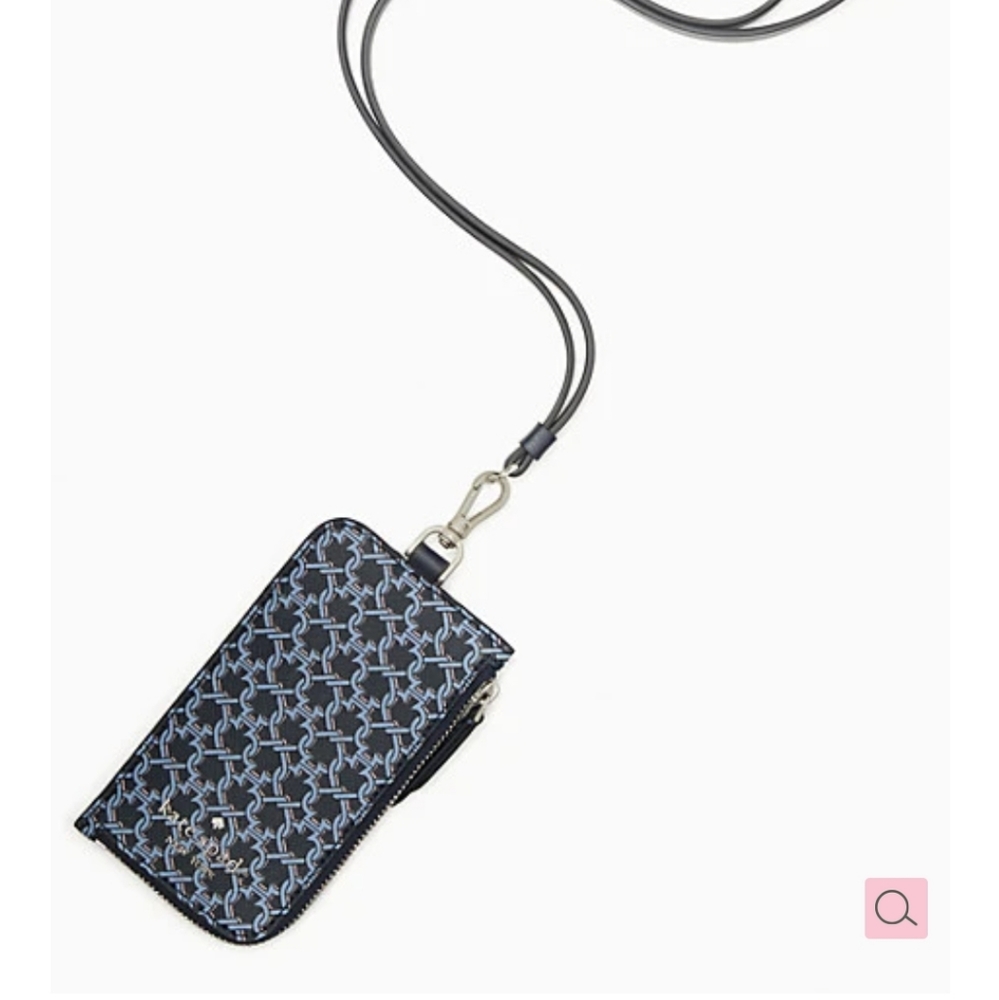 NWT ♠️Kate Spade♠️ Lanyard in Blue Multi